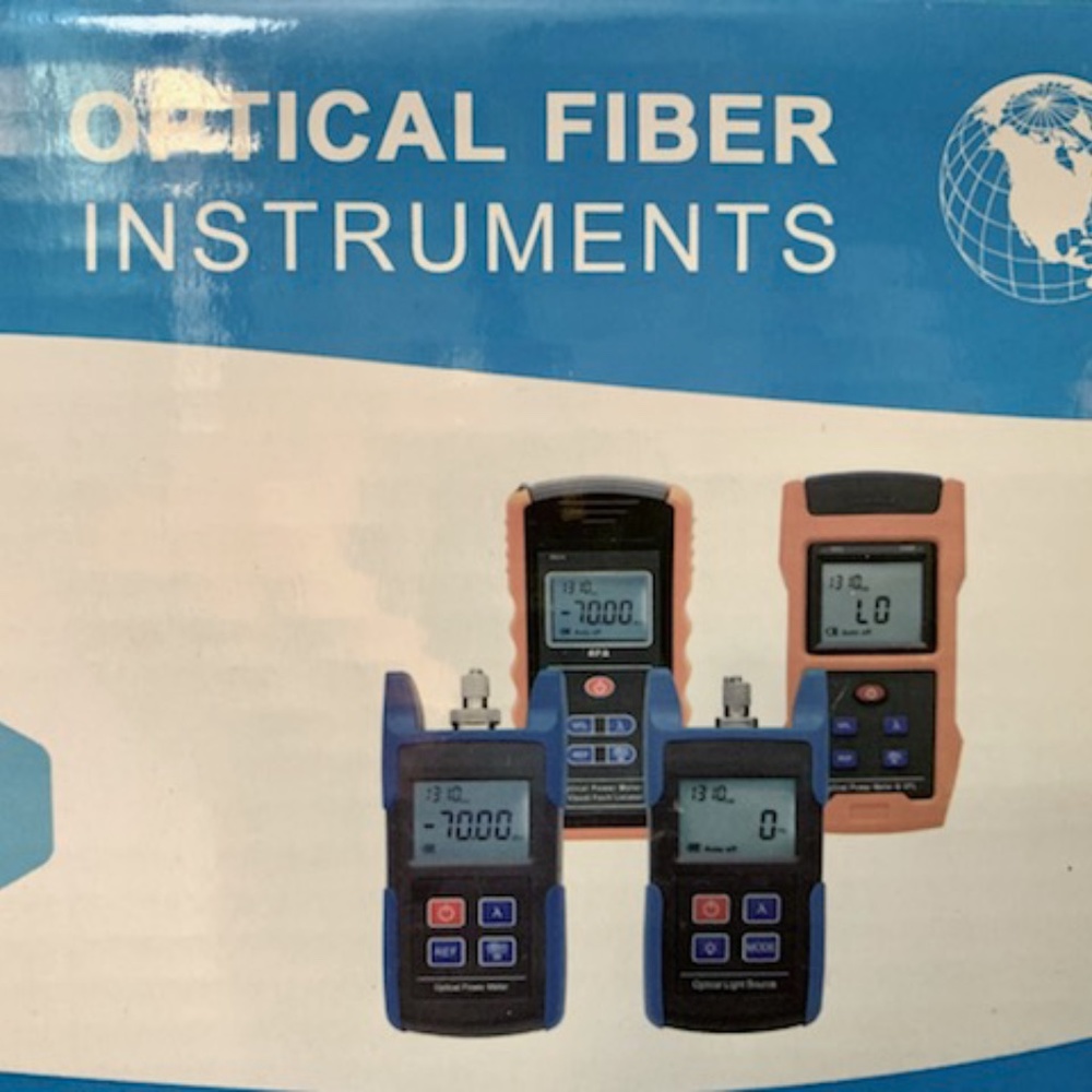 Lithium battery hand held Power Meter & VFL